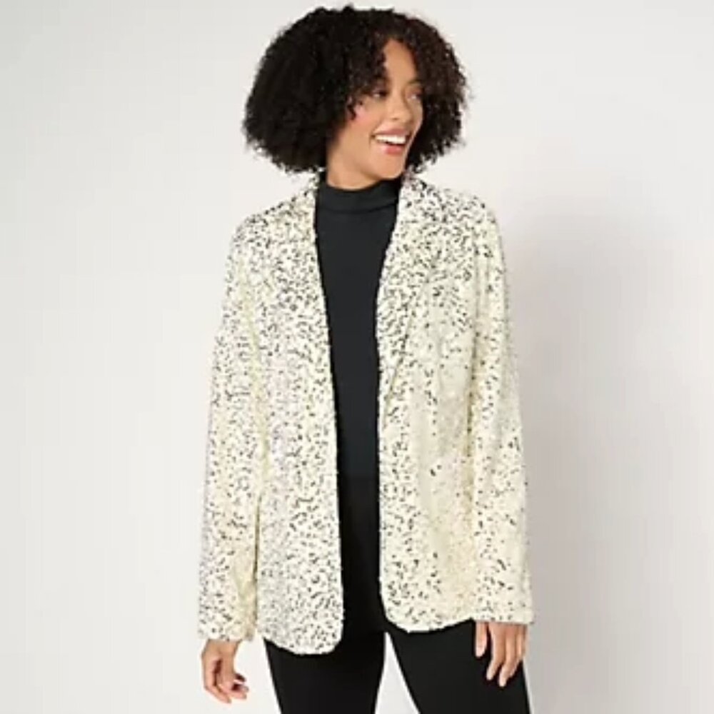 Joan Rivers Sequined Jacket
